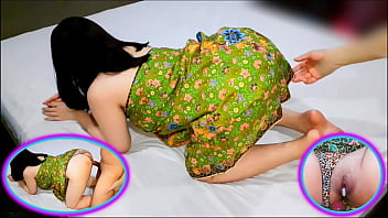 Gadis Thailand Digilir Sampai Muncrat Di Dalam Kain Sarung