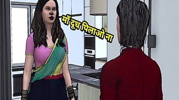 Ibu Tiri India Tante Girang Dihardik Anak Tiri Dengan Suara Menggairahkan