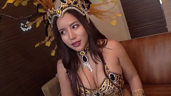 Pesta Seks Malam Halloween: Cewek Sambal Ganas Dengan Payudara Dan Pantat Menggoda, Hobi Telanjang Dan Ngeseks Dengan Gila-gilaan!
